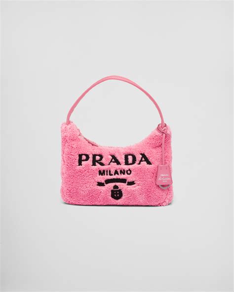 pink prada bag cheap|pink fluffy prada bag.